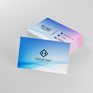 Painted Edge Business Cards