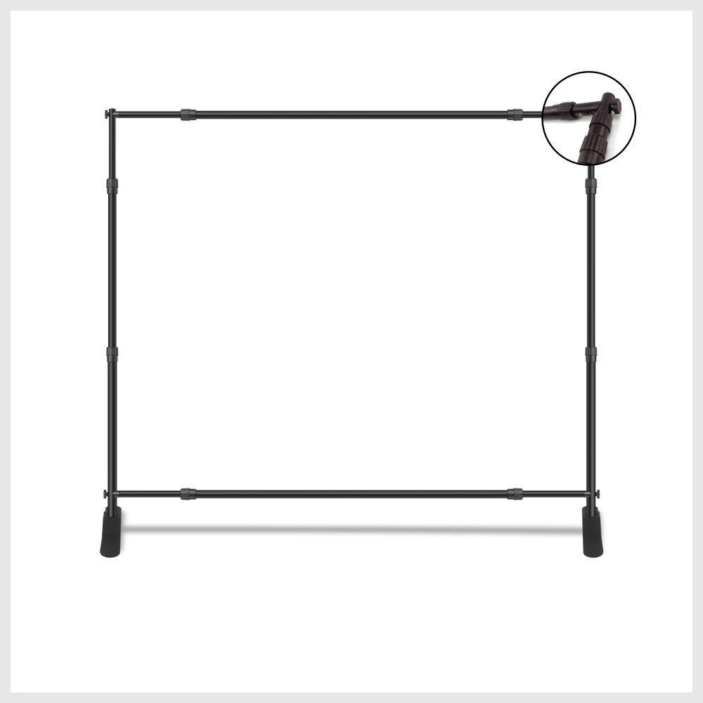 Telescopic Backdrop Banner Stands